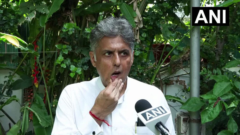 #WATCH | Delhi: Congress MP Manish Tewari says, "The debt-to-GDP ratio of a bulk of the Indian states is not very healthy. Unfortunately, Punjab comes right at the top with a debt-to-GDP ratio of about 55% and Punjab has a debt of Rs 4,47,000 crores or will have a debt of Rs 4,47,000 crores as of 31st March, 2027. Unfortunately, the five fundamental challenges which are critical to Punjab are: number one, the size of its public debt- Rs 447,000 crores, a completely skewed debt-to-GDP ratio, the fact that 84% of Punjab's farmers have between 2 and 5 acres of land; and despite the minimum support price, agriculture is no longer sustainable as a standalone occupation. Number three, Punjab's water table in the last three decades has plunged by between 30 and 40 meters. There are certain districts of Punjab, especially in southern Punjab, where water has gone as low as 600 or 700ft. Therefore, Punjab is in danger of running out of groundwater because of the kind of cultivation it has been doing over the decades. Number four, the biggest industry in Punjab, because of lack of industry, lack of skilling, has been IELTS- English language test that children take to go abroad. Now, barriers to entry everywhere around the world are going up. So under those circumstances how will the youth of Punjab find employment? And number five, Punjab is in the grip of narco terrorism, which is colloquially called gangsterism. None of these five issues are figuring prominently in the public discourse of Punjab as it leads up to the Vidhan Sabha elections of 2027. So, are elections just a gladiatorial contest to seize power? Or do political parties need to seriously deliberate upon the fundamental crisis that is pushing Punjab into an abyss from which it may not ever emerge? This is the fundamental crisis before Punjab..."