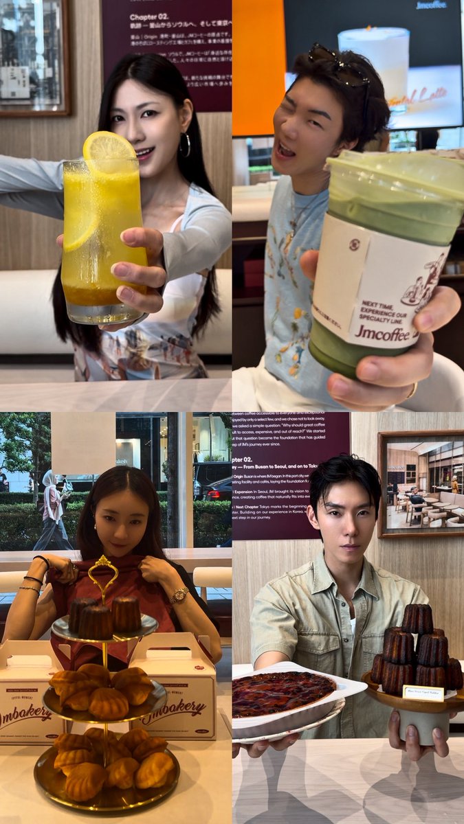東京で楽しむ K-CAFE ☕ 今日は JM COFFEE GINZA でゆっくりコーヒータイム。