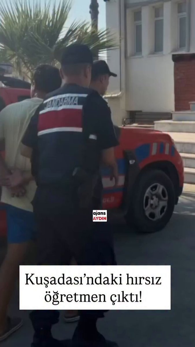 Kuşadası ilçesinde plajlarda tatilcilerin çantalarını çalan edebiyat öğretmeni yakalandı. Hırsız öğretmenin 2019 yılında Tire'de lisede müdür iken kız öğrencisini taciz ettiği ortaya çıktı. 📌Şüphelinin 47 yaşındaki edebiyat öğretmeni Tansel Oğuz’u (47) olduğu ortaya çıkarken, üzerinde ve aracında yapılan aramalarda yaklaşık 3 milyon 850 bin lira değerinde ziynet eşyası, döviz ve elektronik malzeme ele geçirildi. Kuşadası’nın Güzelçamlı Mahallesi’nde son bir haftada plajlarda art arda hırsızlık olaylarının yaşanması üzerine jandarma ekipleri çalışma başlattı. Sahil hattında meydana gelen olayları inceleyen ekipler, hırsızlıkları gerçekleştirdiği değerlendirilen Tansel Oğuz’u (47) takibe aldı. Jandarma ekiplerinin yürüttüğü çalışma sonucunda Oğuz, bir başka hırsızlık girişimi sırasında suçüstü yakalandı. Şüphelinin üzerinde, çalıntı eşyaların saklandığı bölgede ve kullandığı araçta yapılan aramalarda 6 son model iPhone cep telefonu, yaklaşık 700 bin lira değerinde elektronik eşya, 900 bin lira değerinde altın ziynet eşyası ve 1 milyon 750 bin lira değerinde döviz ele geçirildi. Ele geçirilen malzemelerin toplam değerinin yaklaşık 3 milyon 850 bin lira olduğu belirtildi. Aramalarda ayrıca sahte askeri kimlik kartı, suçta kullanıldığı değerlendirilen av tüfeği, kılıç ve çeşitli bıçaklar da bulundu. Gözaltına alınan Tansel Oğuz’un edebiyat öğretmeni olduğu öğrenildi. Jandarmadaki işlemlerinin ardından adliyeye sevk edilen Oğuz, çıkarıldığı mahkemece tutuklanarak cezaevine gönderildi