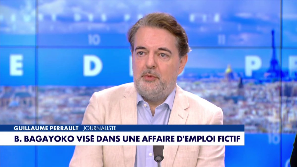 Emploi fictif de Bally Bagayoko : "Si c’est avéré, c’est scandaleux car il s’agirait d’arrangements illégaux, en contradiction complète avec les vertus que l’intéressé nous inflige tous les jours", selon Guillaume Perrault dans #HDPros sur #Europe1