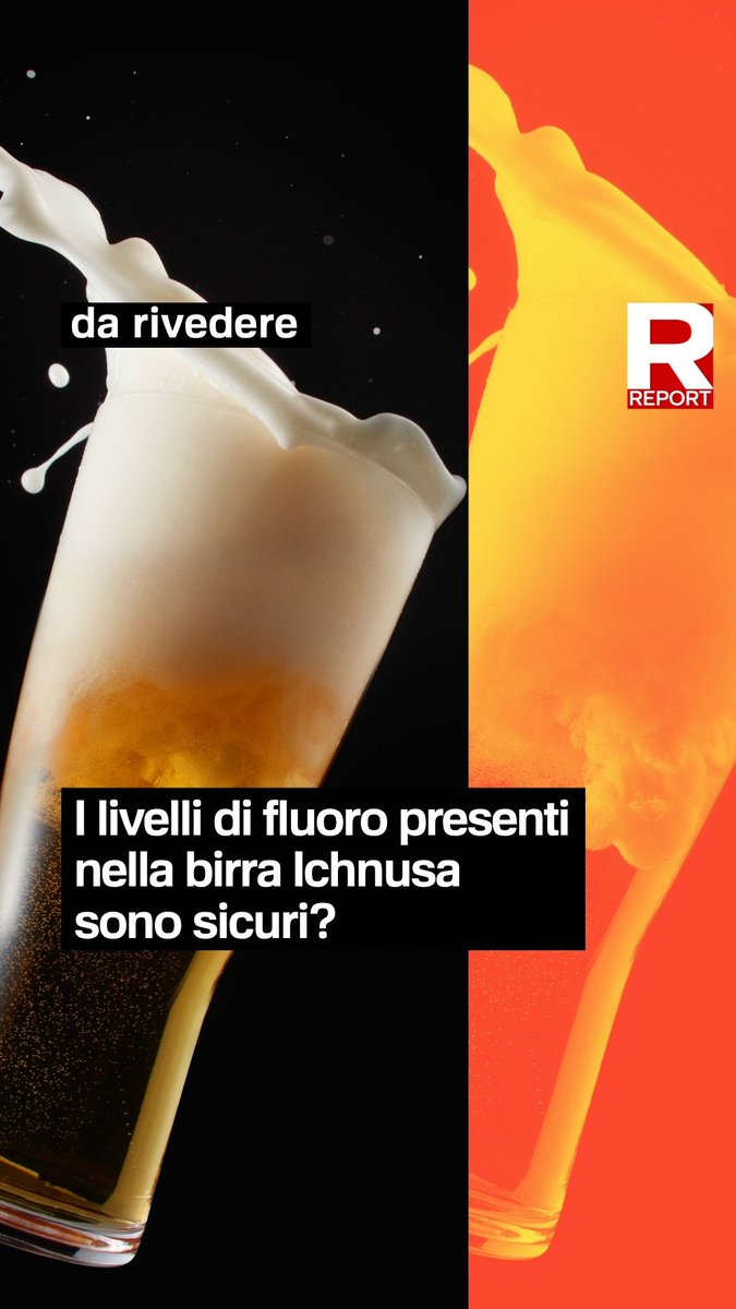 L’Ichnusa è prodotta ad Assemini, accanto al polo industriale Fluorsid, classificata come SIN. Nel 22, il documentario Chemical Bros ha riportato analisi su una birra sfusa Ichnusa con 27 mg/l di fluoro contro un limite di 1,5 mg/l nell’acqua potabile👇