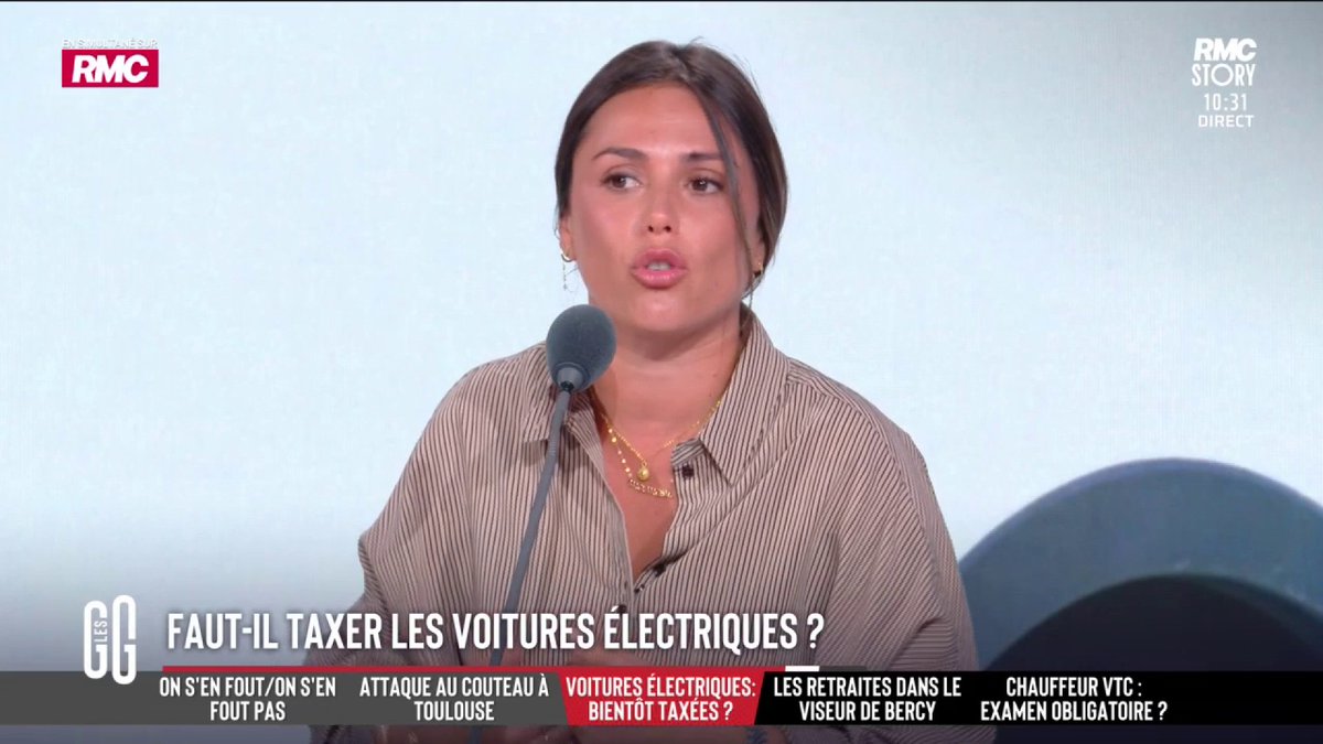 🚗 Voitures électriques : faut-il instaurer en France une taxe au kilomètre ? 🎙️ Laura Warton Martinez : "Ça ne s’arrêtera jamais. Tout le monde savait qu’à partir du moment où le carburant ne rapporterait plus d’oseille, ça allait arriver" #GGRMC