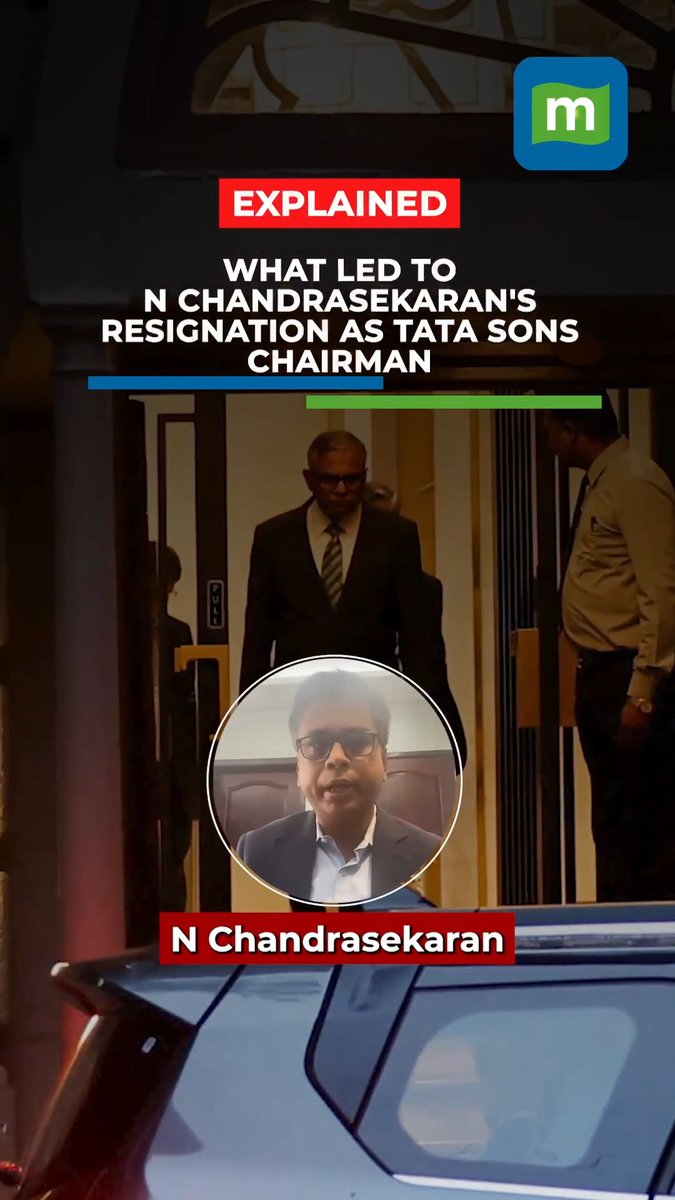 #WATCH | What led to N Chandrasekaran’s resignation as Tata Sons Chairman? 🤔 In this Decoded video, Deborshi Chaki (Deborshi Chaki) breaks down the months of growing differences at the top of the Tata Group (Tata Group) from concerns over capital allocation and losses at Air India to questions around its digital businesses and the future of Tata Sons. The resignation comes ahead of the August 18 Tata Sons AGM, where Chandrasekaran’s continuation as a director and therefore his position as Chairman was set to be a key issue. What happens next for Tata Sons? Deborshi Chaki breaks it down. 👇