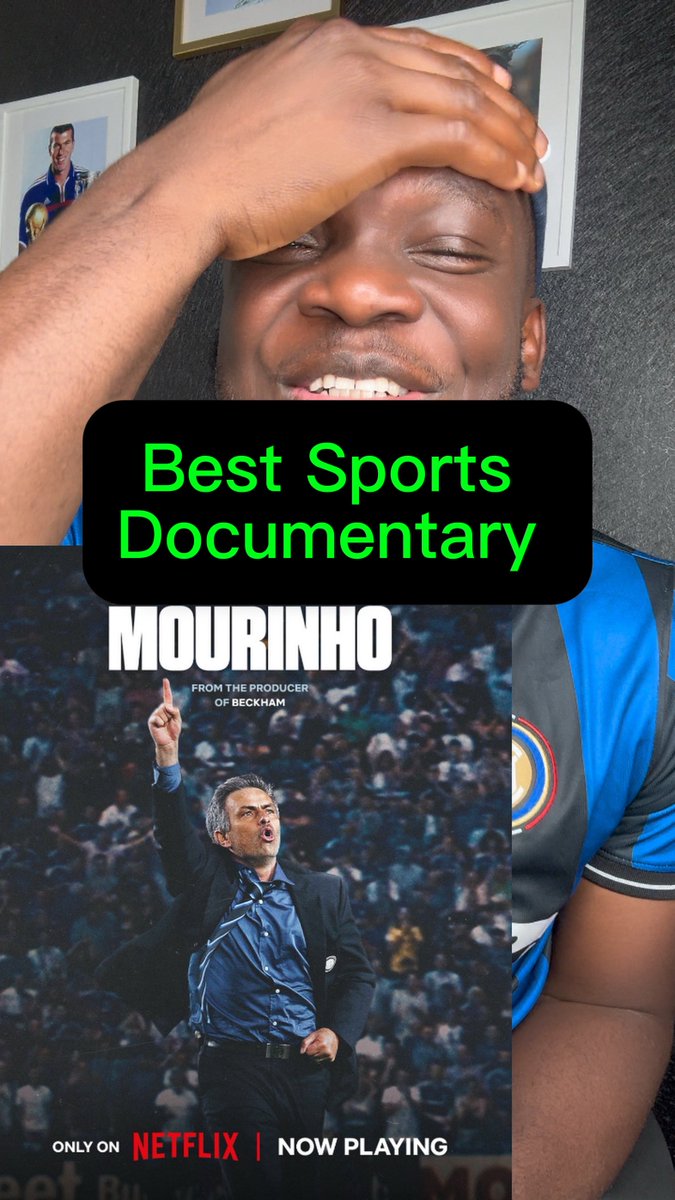 🚨Jose Mourinho is a box office manager!!! I will give this documentary a 6/10 because it missed out a lot of records, quotes and moments that were legendary but it’s still a Great documentary, one of the best and very inspiring. Gave some clarity about some past incidents