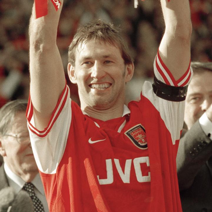 24 years ago today, Tony Adams retired from football. Still the only player in the history of English football to captain a title winning side in 3 different decades. Mr Arsenal.