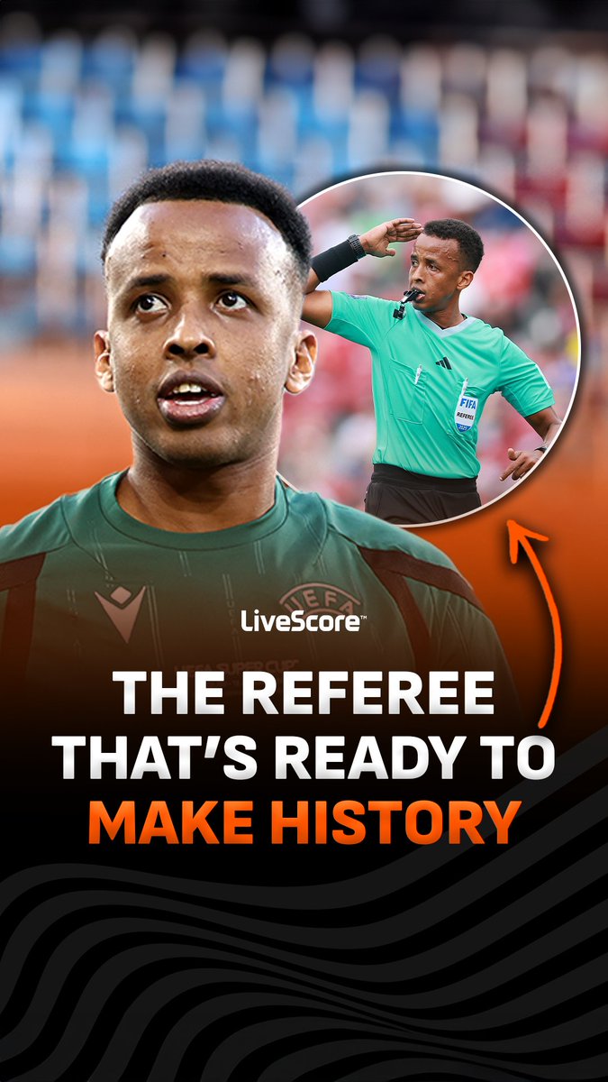 Omar Artan is ready to make HISTORY as the first ever non-European to referee the UEFA Super Cup after his World Cup controversy 👏