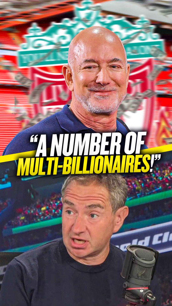 ❌ "I think it's a precursor to a full exit [by FSG]" 🤑 "The richest people in the world... a number of multi-billionaires!" Stefan Borson takes an in-depth look at a consortium featuring Jeff Bezos being set to buy 'large minority' stake in #LFC! 💰