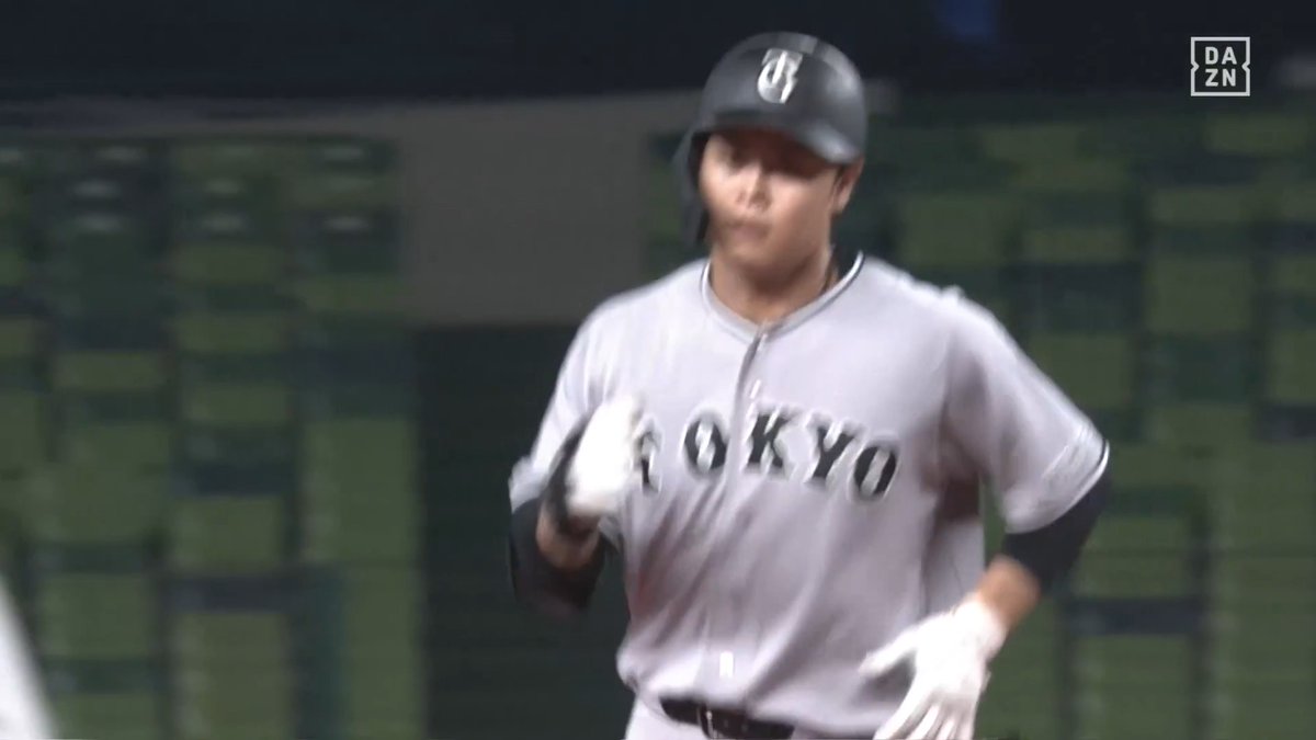 まるでスラッガー バックスクリーンへ特大の一撃 中山礼都 ファーム第4号ホームラン ⚾️西武×巨人（ファーム） #ジャイアンツ #だったらDAZN
