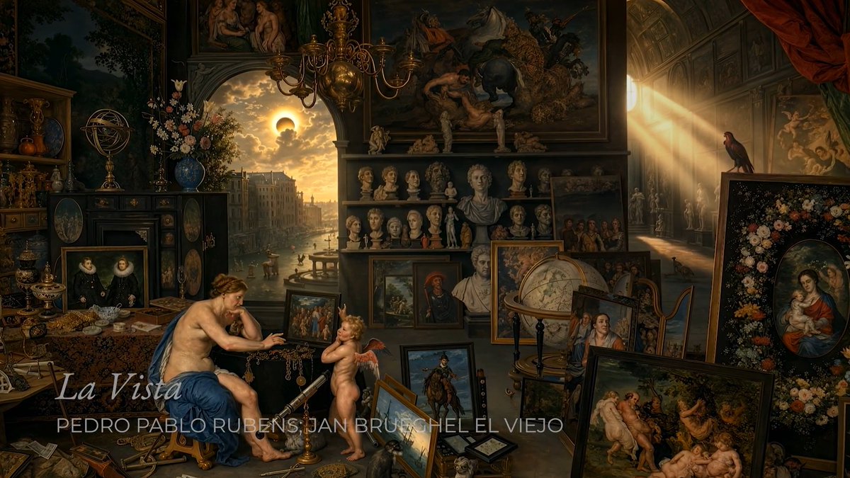 El Prado a la luz del eclipse