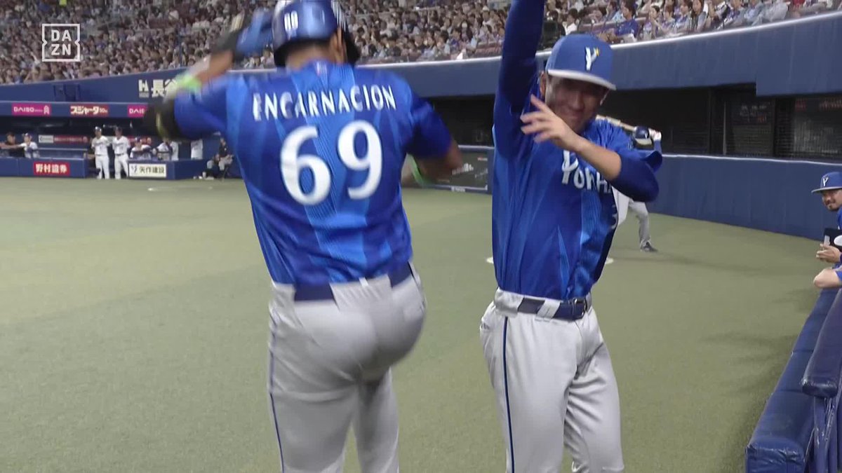 ゲームチェンジャー 出場30試合で30打点 エンカーナシオン 第8号ホームラン ⚾️中日×DeNA #baystars #だったらDAZN