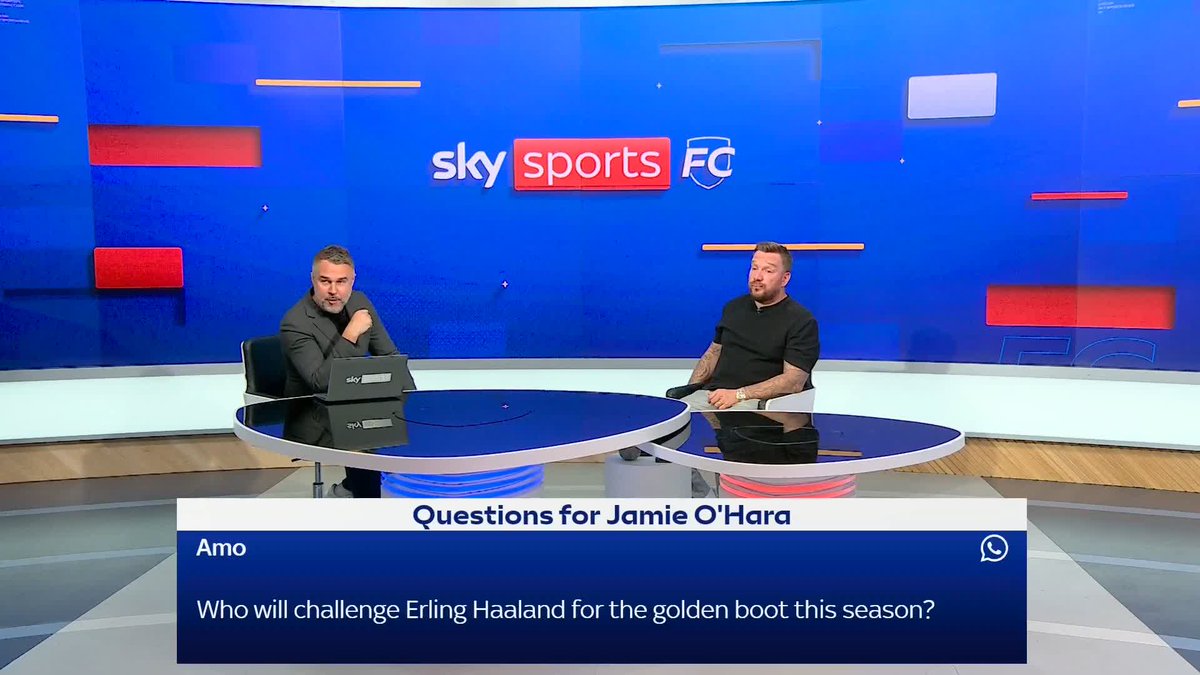 "I just don't think there's a player out there that can compete with him" Who will challenge Erling Haaland for the Golden Boot this season? 🤔⚽️