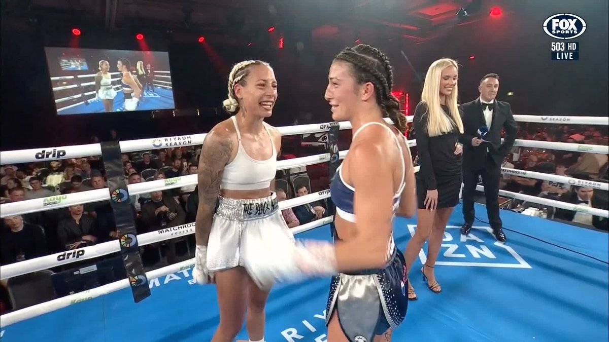 VICTORY SECURED 👑 Jasmine Parr defeats Jemma Peart by UD 🔥 📝 80-72 (x3) #TeremoanaSavage live on DAZN Boxing @KayoSports
