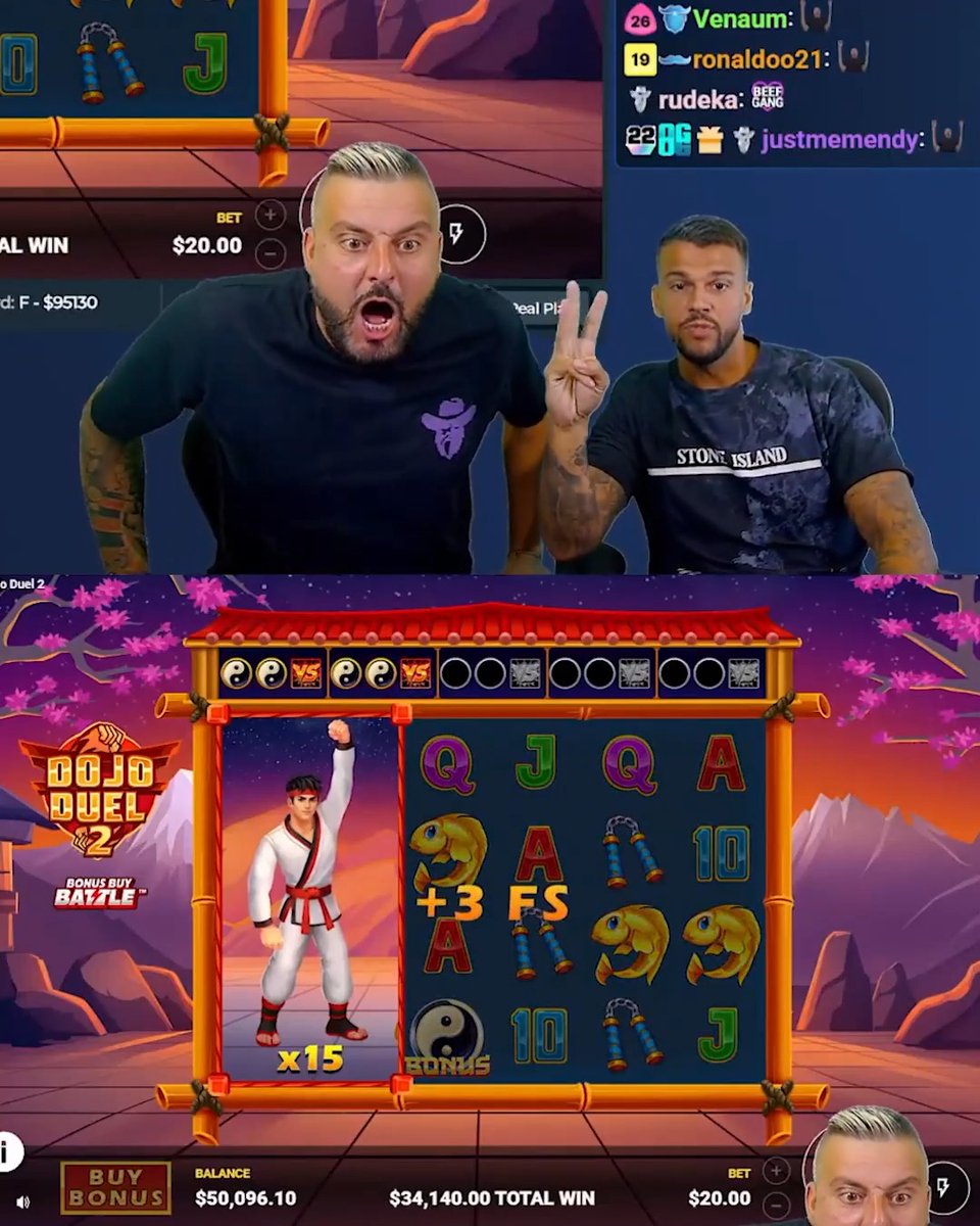 Those are the hardest hitting spins we’ve ever seen! 😮