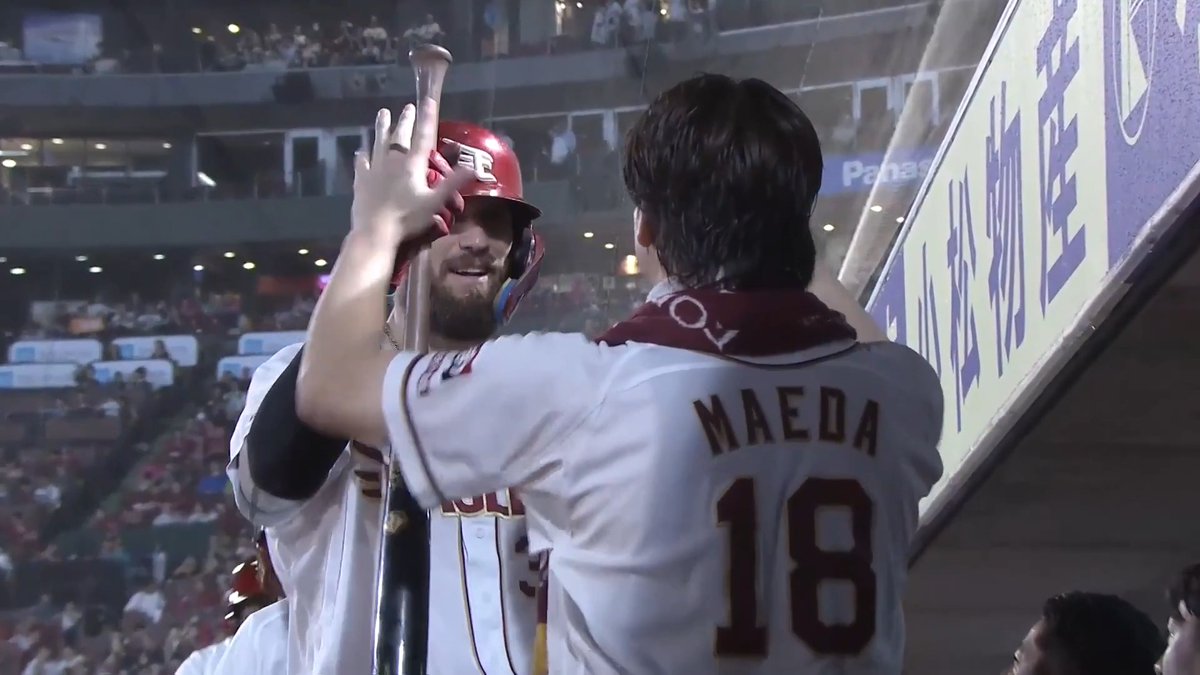 一振りで試合をひっくり返す!💥 主砲のグランドスラム!🔥🔥 東北楽天 マッカスカー 選手の今シーズン第16号満塁ホームランで逆転に成功!🌈
