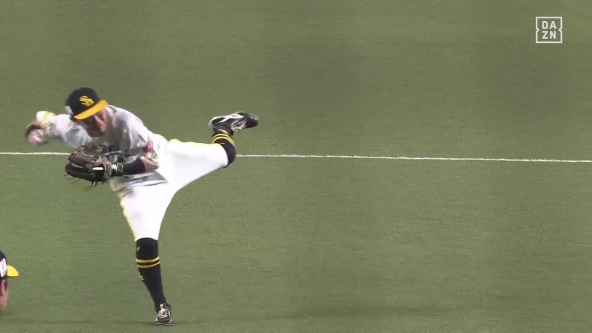 打って守って大活躍 前の回に2試合連続ホームラン 牧原大成 渾身のジャンピングスロー ⚾️ソフトバンク×ロッテ #sbhawks #だったらDAZN