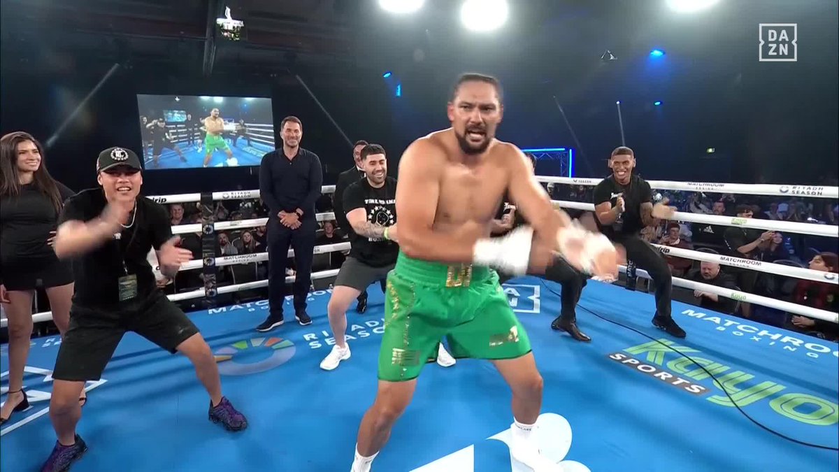 As standard Teremoana Jnr Teremoana 🕺 #TeremoanaSavage | Live now on DAZN ▪️