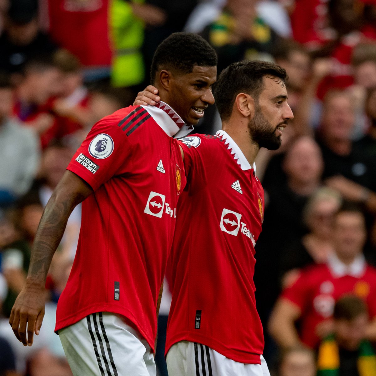 📊 | Marcus Rashford and Bruno Fernandes have combined for 26 goals across 215 appearances together. Neither player has combined for more goals with any other player in their careers. 𝐂𝐎𝐍𝐍𝐄𝐂𝐓𝐈𝐎𝐍 ⚡️🏴󠁧󠁢󠁥󠁮󠁧󠁿🇫🇷