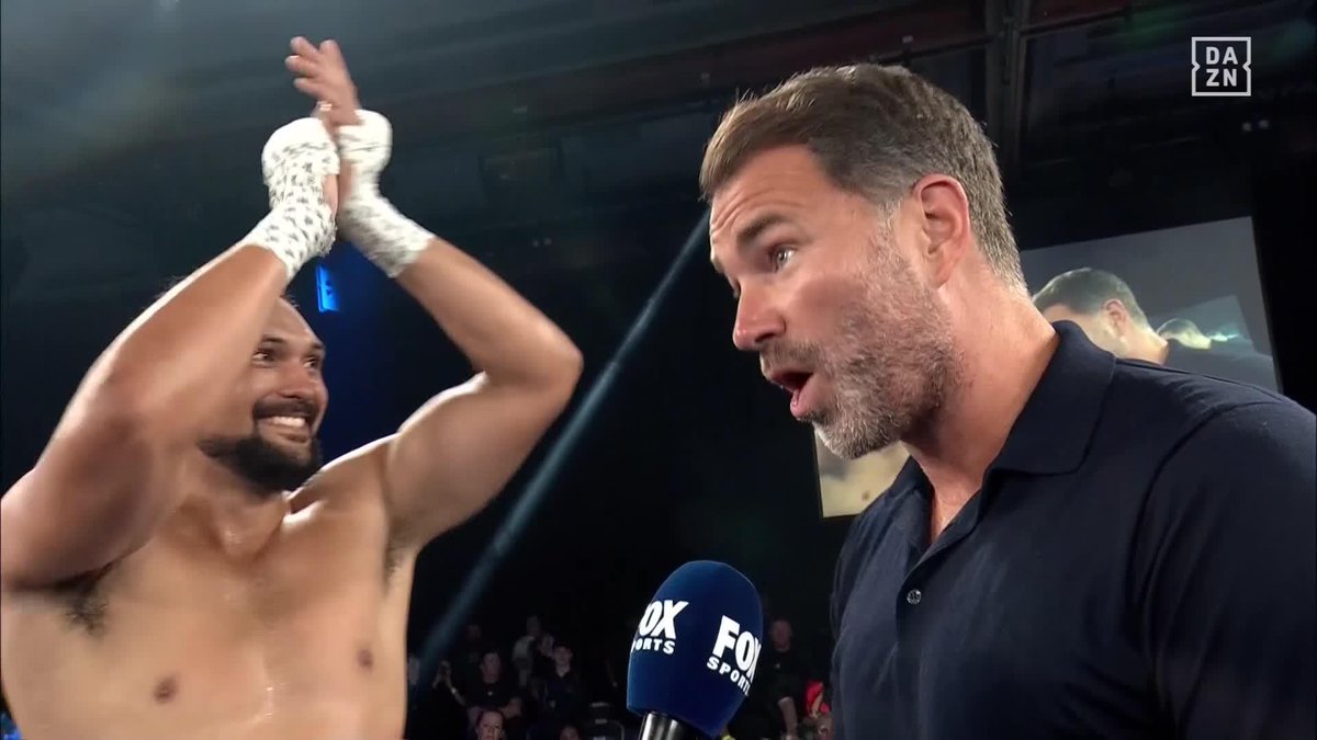 "That IS definitely the plan" ✍️ Eddie Hearn Teremoana Jnr Teremoana marches on 🇦🇺 #TeremoanaSavage | Live now on DAZN ▪️