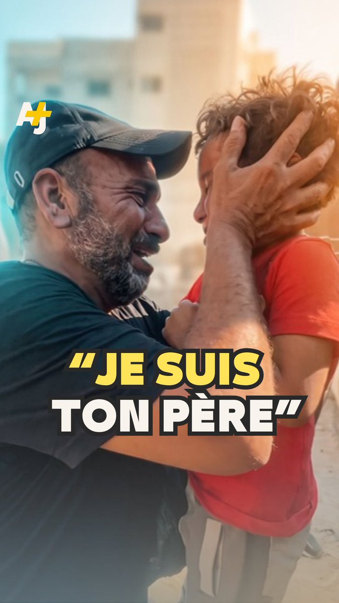 Après 3 ans de séparation forcée, ce Palestinien retrouve enfin ses enfants à Gaza.