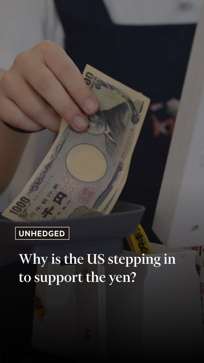 Investors were surprised to learn that the US was selling euros to prop up the yen. But was this support for a trading ally or more about interest rates at home?
