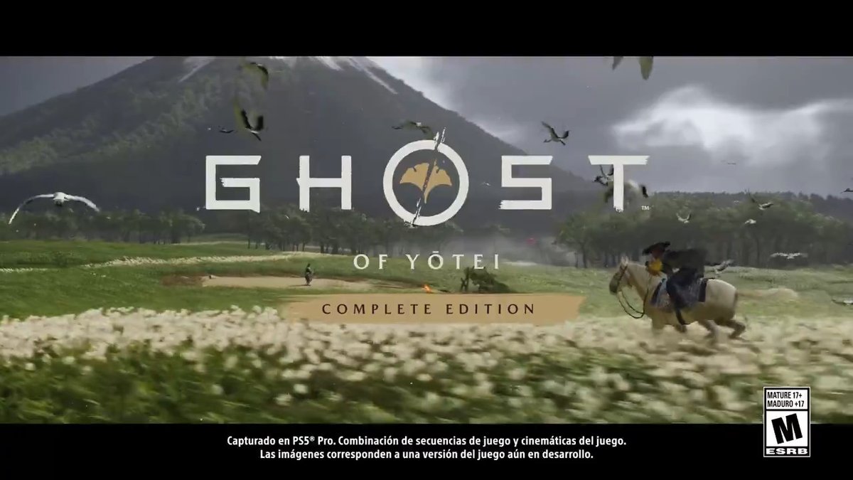 La Edición Completa de Ghost of Yōtei se lanzará el 1 de octubre e incluye: 🗻 Expansión de la historia: Ecos de Sekigahara ⚔️ Modo Supervivencia: Más buscados 🏆 Nuevos trofeos, armas y armaduras …y mucho más. Detalles completos: