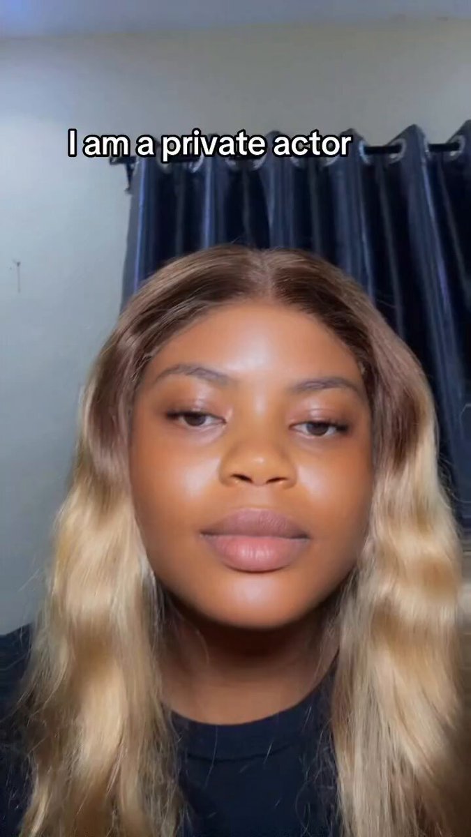 We now have a Private Actor 😭😭😂 And she does worldwide too in case you wanna patronize her 😂 cc: Tall_Lizzy (IG)