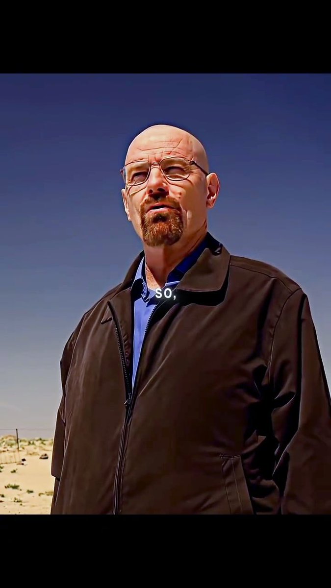 Walter White didn’t become Heisenberg overnight… he just stopped pretending he was a good man. 🥶 🎬: Breaking Bad 🍿🔥