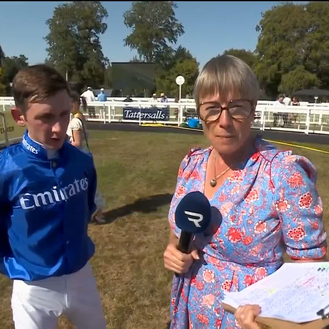 🗣️ "12 months ago I was close to hanging my boots up. I was struggling to get rides." Great stuff with Conor Planas on the impact Charlie Appleby has had on his career. He has ridden Quest For Stars to victory in all three of his starts 👇🏻