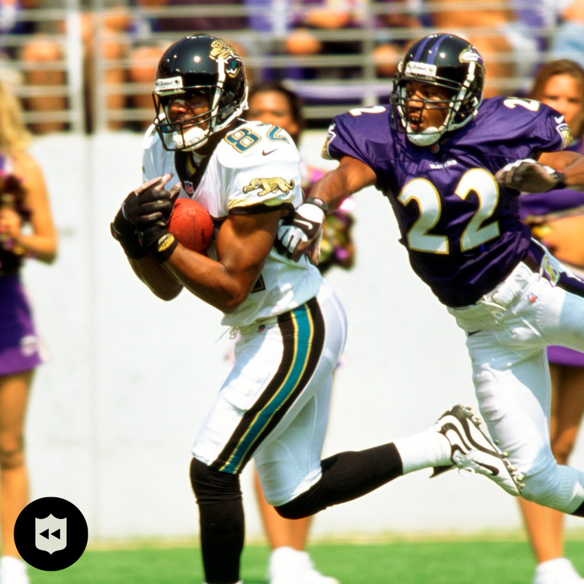 That time Jimmy Smith put up 15 catches, 291 receiving yards &amp; 3 TDs against the 2000 Ravens defense 📍
