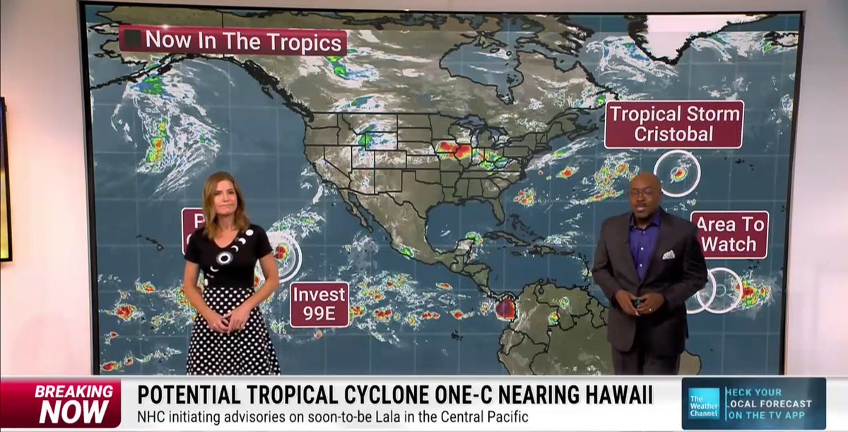 The National Hurricane Center has issued advisories for Potential Tropical Cyclone One-C in the Pacific, which is expected to strengthen into Tropical Storm Lala. Here’s the latest: