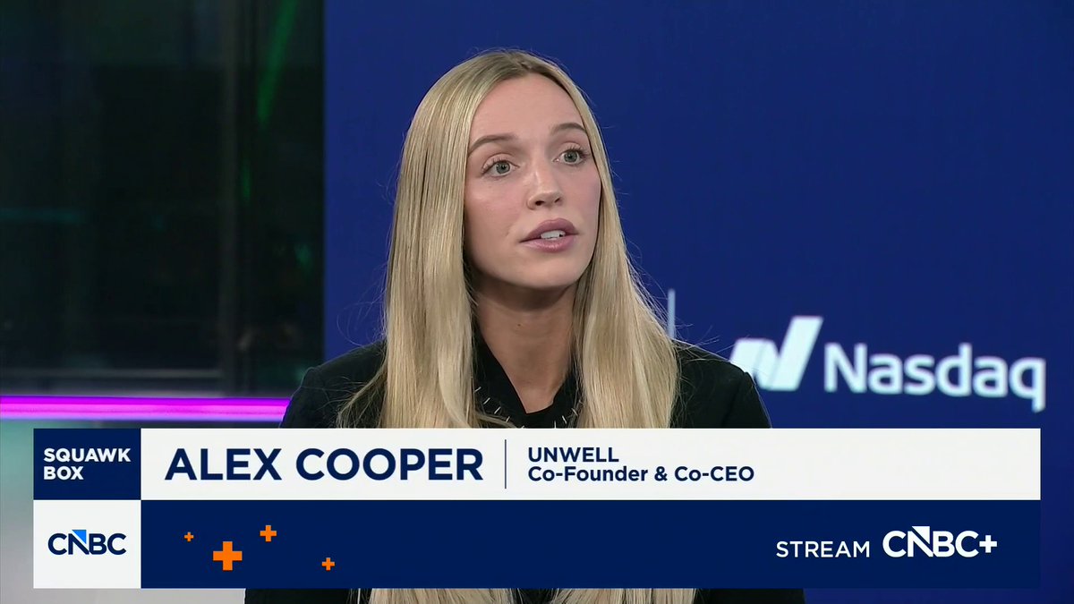"With this flywheel effect we've built, we have gotten to the point where we're profitable, we're making money and we now want to start looking at acquisitions and investments," says Alexandra Cooper of her company, Unwell, which is now valued at $500M.