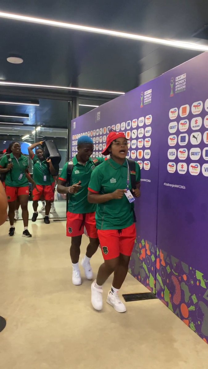 The Malawi party has arrived for the semi-finals! 🇲🇼🎶 #TotalEnergiesWAFCON2026