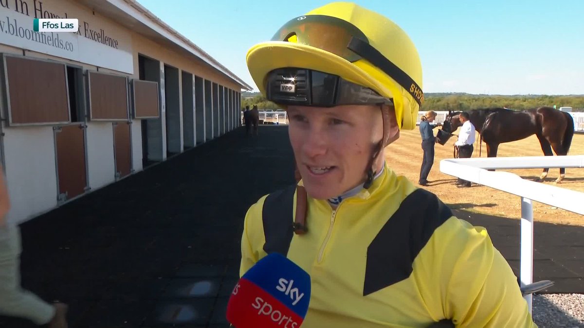 "I love it - it's such a good job!" mick fitzgerald caught up with Jack Callan after he guided Narrjoo to a first success at Ffos Las Racecourse...