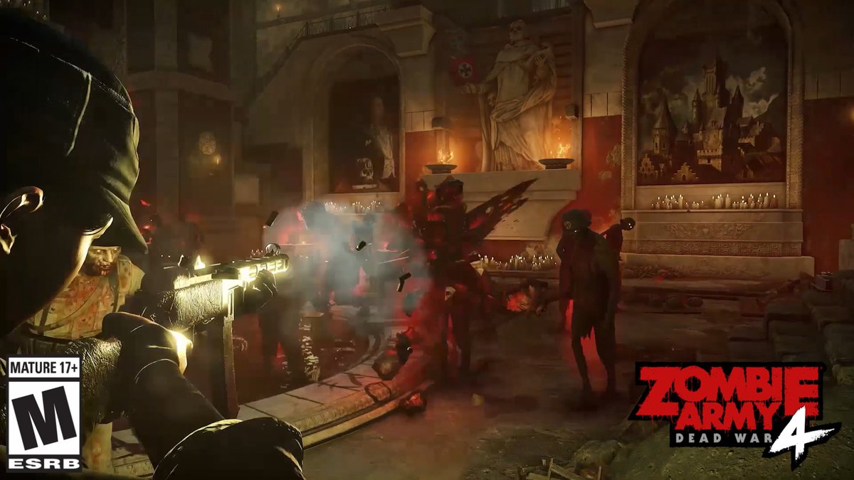Destroy the brain 🧠 or remove the head 🧟 Zombie Army 4: Dead War has a HELL of a soundtrack 🔥 👉