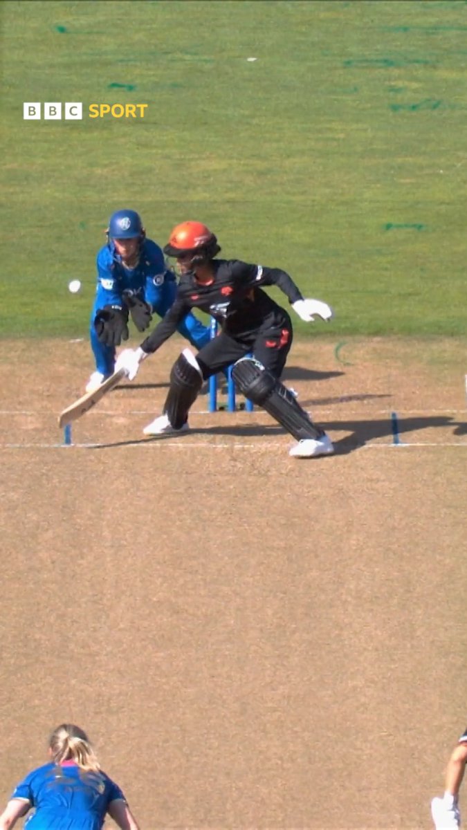 "I've never seen a shot like that!" 🤩 Birmingham Phoenix's Davina Perrin just casually playing one-handed shots like this 🔥