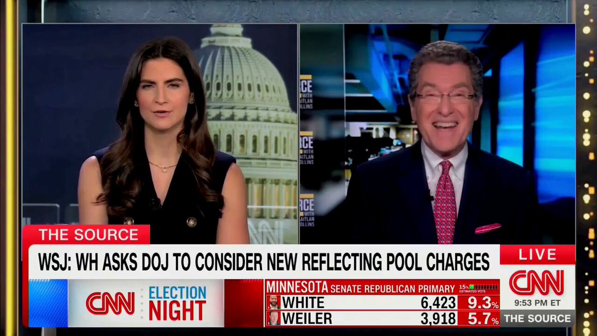 The WH is pressing DOJ to charge Davey Hearn again When I was special counsel in the Obama WH, we had a memo on the wall keeping the president out of enforcement cases There was a reason for that memo, &amp; we’re watching it right now More w/ Kaitlan Collins👇 -TN