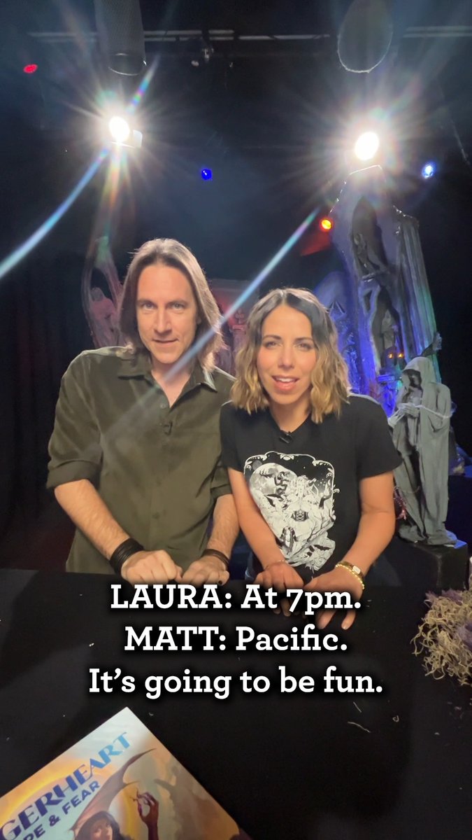 You heard @MatthewMercer &amp; Laura Bailey! 💀 🏜️ The fated finale of #AgeOfUmbra: Sallowlands arrives TOMORROW (8/13) at 7PM PT on YouTube, and Twitch! LEARN MORE ⬇️