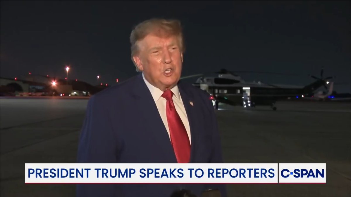 President Trump says endorsing Sen. Darline Graham (R-SC) was "really in honor of her brother."