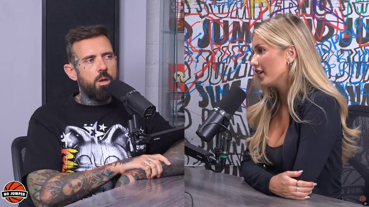 Breckie Hill opens up about her relationship with ex-boyfriend Jynxzi 😳 "I was his first kiss, when we were dating he was about to turn 24. So he had never had his first kiss, which I didnt know at first he never told me. He was like I'll tell you later how many bodies I have"
