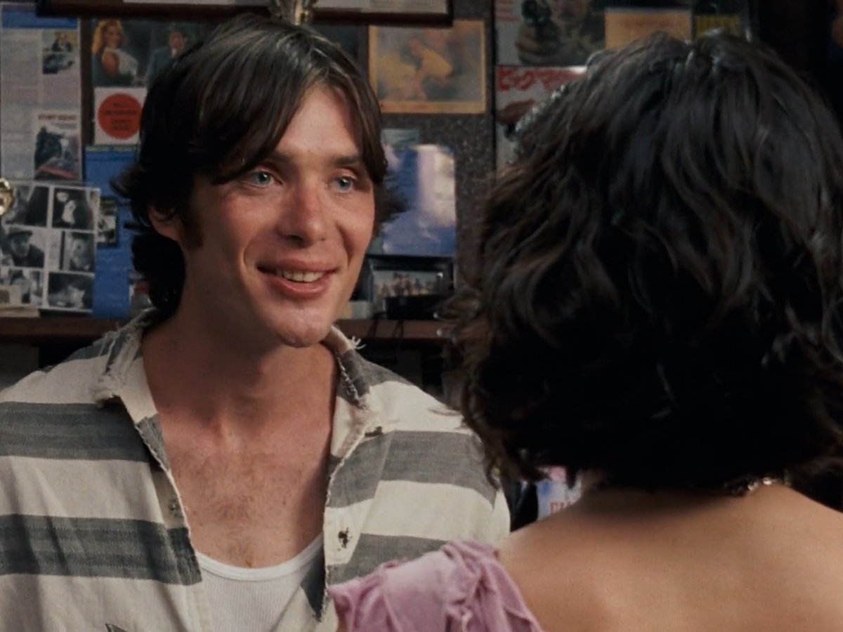 Flirting, but make it ragebait. Film: WATCHING THE DETECTIVES (2007)