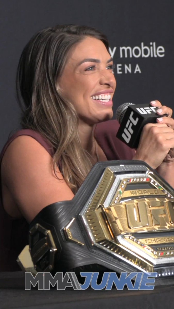 "Traditional" Mackenzie Dern doesn't share #UFC330 headliner Ian Machado Garry's stance on women running the world. "I like the man taking the lead."