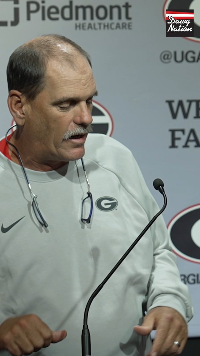 Mike Bobo's spring message to Gunner Stockton: "You're not Josh Allen. You can't make that throw." Translation: push the ball downfield, but know when to live for the next snap. #DawgNation
