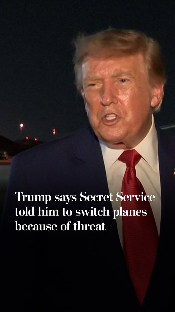 President Trump said a security threat led the Secret Service to direct him to switch planes after a NATO summit in Turkey. The Post reported Monday that an Iranian assassination threat prompted the extraordinary secret mission.