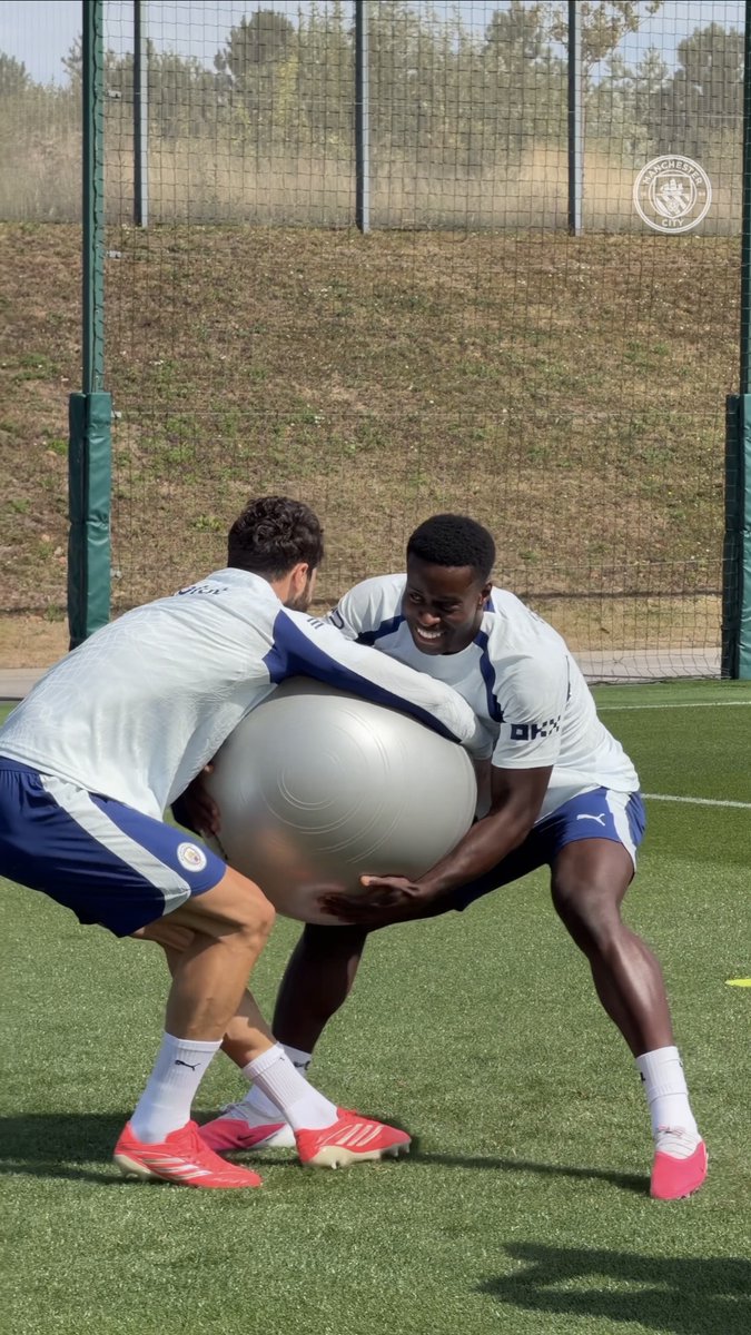 Training in the Manchester sun ☀️