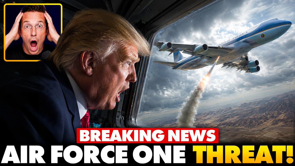 Iran Plotted To Fire MISSILE to BLOW UP Air Force One…Forcing Trump To EVACUATE On Secret Military Jet Last month in Turkey, the President was secretly moved off Air Force One onto a catering truck to fly on a military jet. We're now finding out that's because Iran wanted to take Trump's plane out with a shoulder-fired missile. This story keeps getting more insane. Pray for President Trump’s safety.