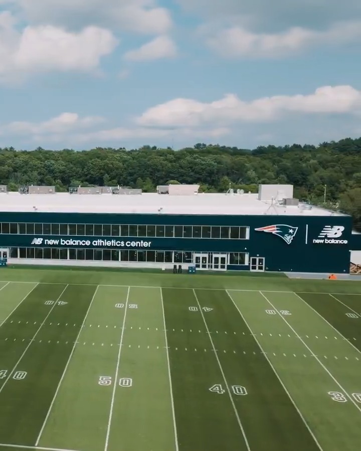 Welcome to the New England Patriots New Balance Athletics Center!