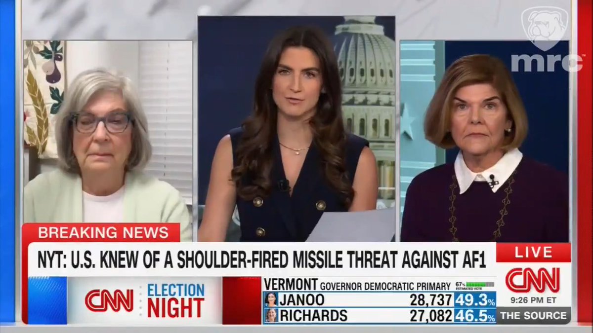 Former CNN Pentagon correspondent Barbara Starr returned to the network last night to suggest Trump's flight out of Turkey was illegal, "Because my question is this: If it was not safe for the president to be on that flight, how was it safe for the media to be on that flight and to be lied to, not to be told the truth? Yet, again, to be lied to. Because the thing is, it was the U.S. military flying the plane. The U.S. military does not put civilians unknowingly at risk. The president was gone; he wasn't being threatened anymore, presumably, but the civilians on board were still under threat, and the U.S. military under orders flew that plane. Somebody needs to tell me why that's a legal order. Because that's not what the U.S. military does."