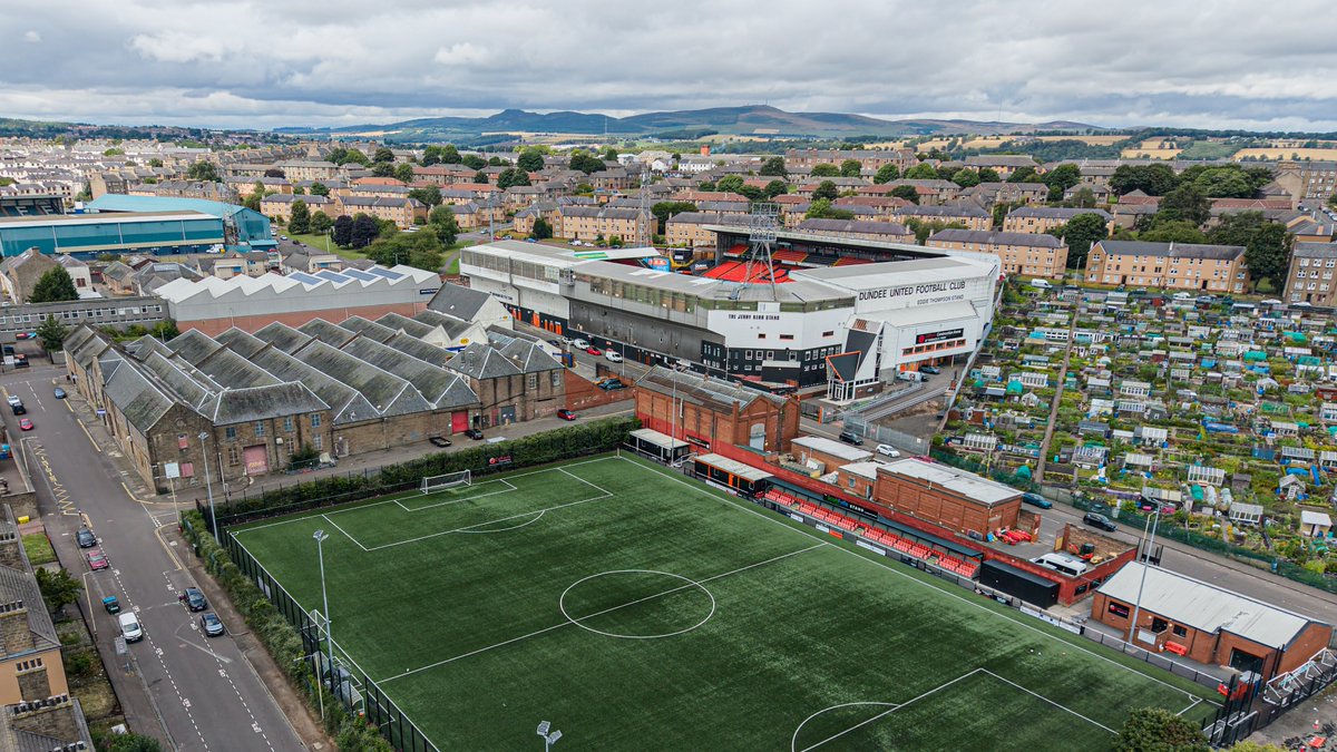 🏟️ Continuing to invest in our home. Take a look at the ongoing work to improve and enhance the CalForth Construction Arena at Tannadice Park, with significant progress made across the stadium in recent years and further projects continuing 👇