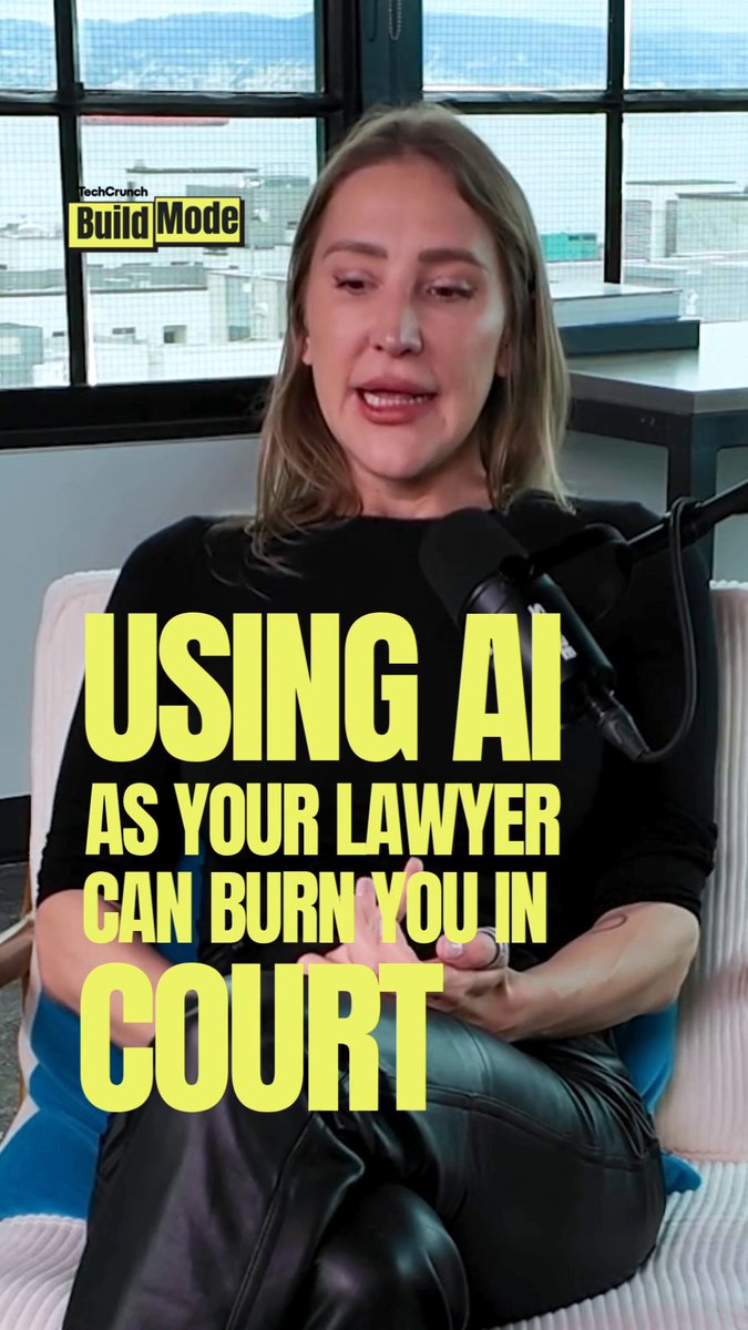 Use a lawyer that uses AI, do not use AI as your lawyer. Remember: ChatGPT and Claude don’t have attorney-client privilege, so whatever you ask can (and likely will) be discovered if you go to litigation. Startup lawyer Kristina Subbotina joined us on Build Mode to talk about how she built Lexsy, an AI tool that keeps human lawyers in the loop, and share other vital insights on AI's legal implications. Watch the full episode here:
