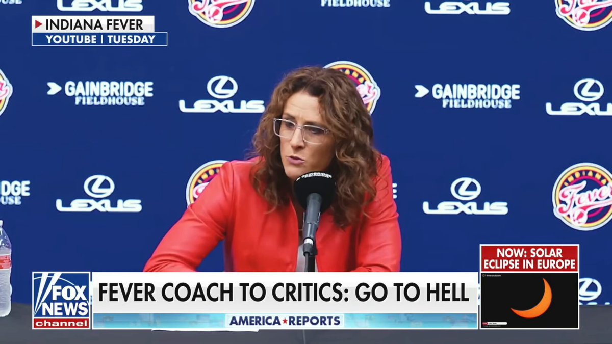 🚨 NOW: Tomi Lahren MIC DROPS Indiana Fever Coach Stephanie White — who went haywire and yelled "GO TO HELL" at anyone saying she didn't support Sophie Cunningham enough "She's MORE UPSET at the REACTION than she is about what happened to her OWN PLAYER!" 💯 "She's mad that she's being questioned. She's mad that people are saying things about her and she's expressing that and to tell people to go to hell and to slam your fists on the table, it feels very performative to me." "Protect your players, protect the legitimacy of the league. That's what everybody in this league needs to do, especially those at the top in the leadership." "They need to make this about the game because now it's all about the antics." "It's all about the sideshow and these players deserve so much more than that!" Nailed it. Tomi Lahren
